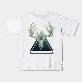 Vintage Spring Deer Kids T-Shirt